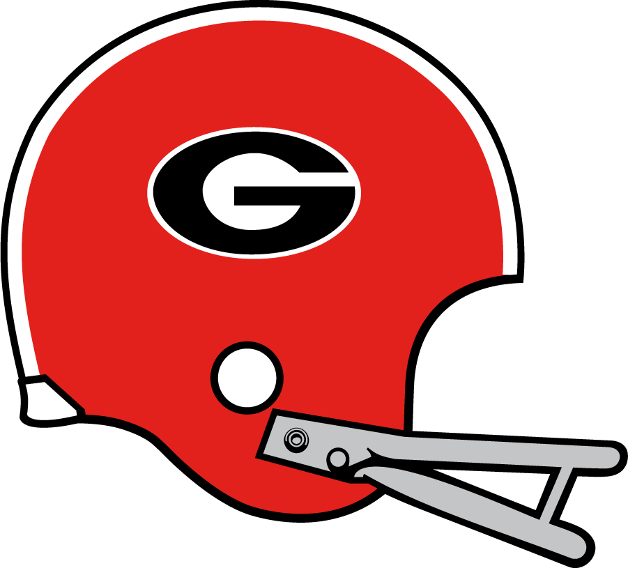 Georgia Bulldogs 1964-1977 Helmet Logo t shirts iron on transfers